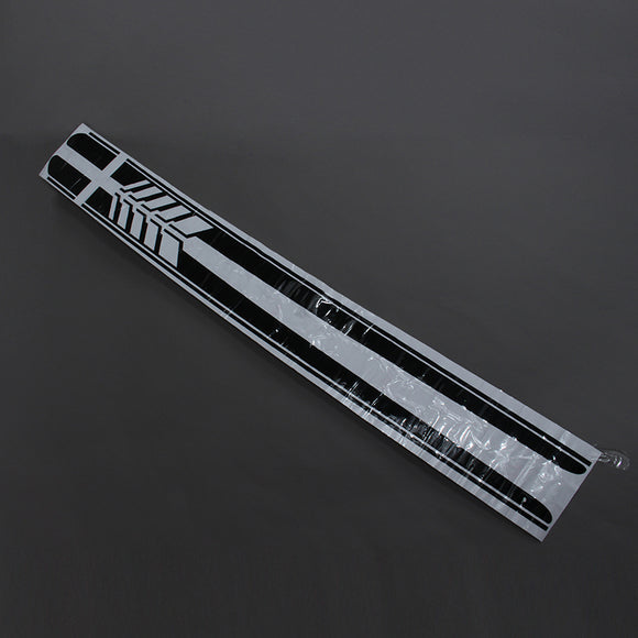 A PairGloss Black Auto Side Skirt Car Stickers AMG Edition 507 Racing For Mercedes Benz C Class W204 W205