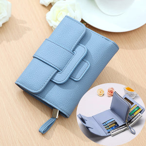 Women Hasp Short Wallet Girls Purse Clutches Bags Card Holder Coin Bags