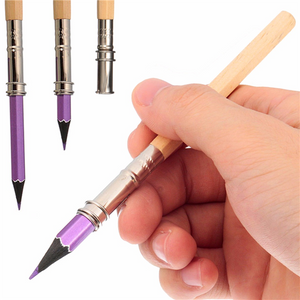 5Pcs Adjustable Pencil Extender Lengthener Holder Art Writing Hobby Tool