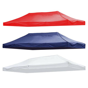 10x20ftCanopyTopCoverReplacementTent Uteplats Gazebo 420D UV Solskyddsmedel Solskydd