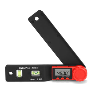 2 In 1 Digital Meter Angle Spirit Level Angle Ruler Protractor Woodworking Square Vernier Digital Caliper