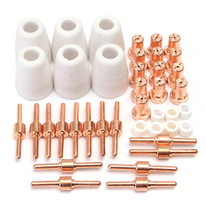 40PCS Consumables For Plasma Cutter 40D CUT40