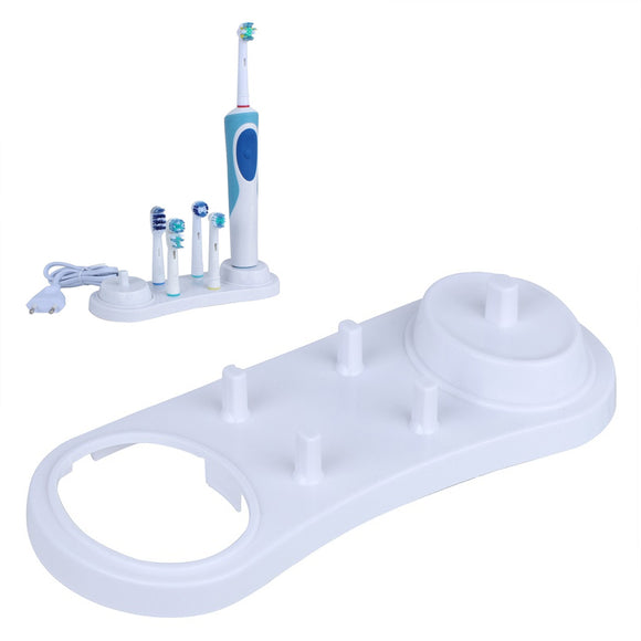 Oral-B White Electric Toothbrush Stander Support Toothbrush Storage Box Teeth Brush Heads Caps