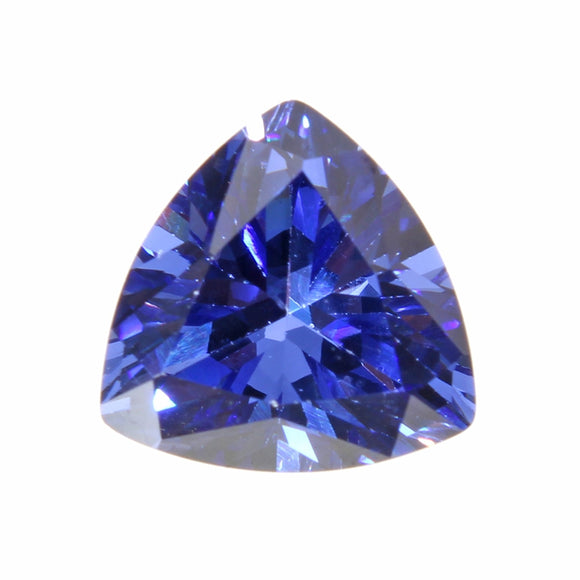 10x10mm Zircon Trillion Faceted Cut Ellipse Sapphire Gemstones Jewelry DIY Making