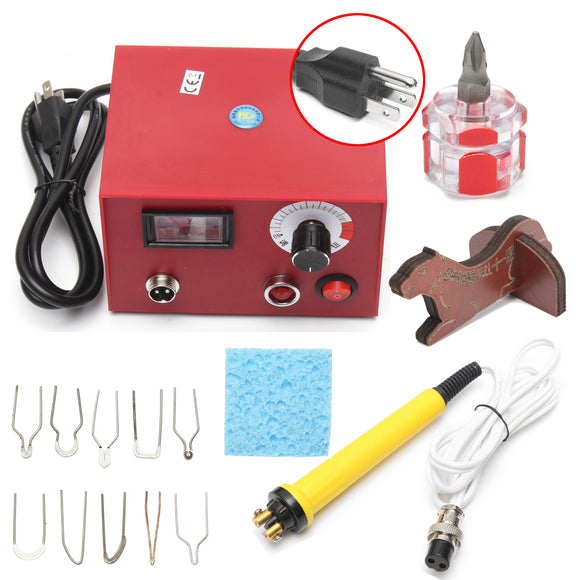 110V 50W Multifunction Pyrography Machine + 1Pce Pen+ 10Pcs Heating Tip