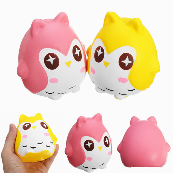 Squishy Owl 10cm Soft Sweet Cute Bird Animals Slow Rising Collection Gift Decor Toy