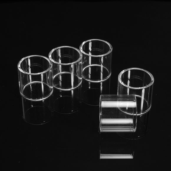 5Pcs Transparent Replacement Glass Tube Atomizer Tank Cap For Clear Glass Tube Cap For Nano TFV4 Stick One Basic Kit