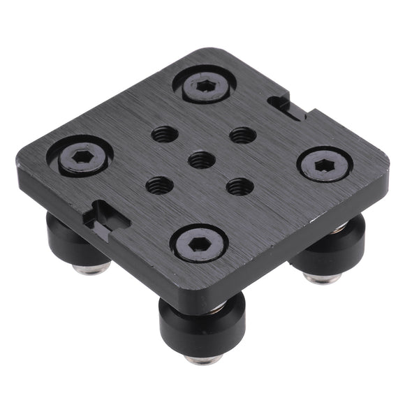 Machifit V-Slot V Gantry Plat Special Slide Plate Five Roulette for 2040 Aluminum Profile