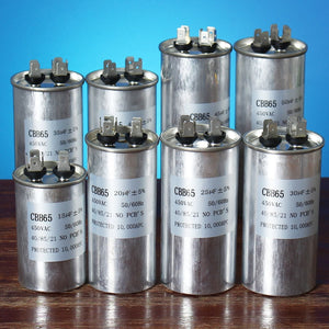 15-50uF Motor Capacitor CBB65 450VAC Air Conditioner Compressor Start Capacitor