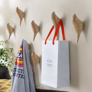 KCASA KC-488 Bird Shape 3D Wall Hooks Resin Bird Decoration Coat Towel Hook Single Wall Hanger