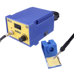 DINGKE 936D ESD Soldering Station LED Digital Solder Iron Desoldering Station BGA Rework Solder Station