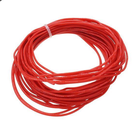 10 Meters 22AWG Electronic Cable Wire Insulated LED Wire Red For DIY