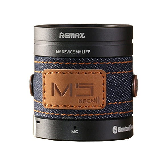 REMAX Cowboy Style Music RM-M5 Bluetooth Speaker NFC Aluminum Alloy Outdoor Sports Speaker