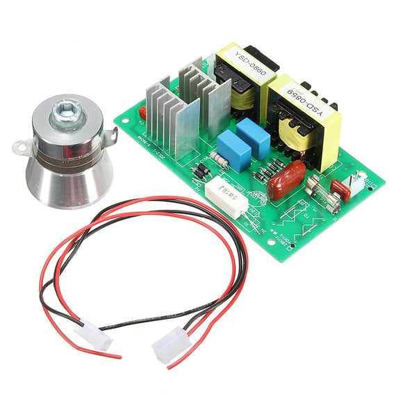 AC 100W 40KHZ Ultrasonic Cleaning Power Driver Board With 50W 40K Transducer 220V