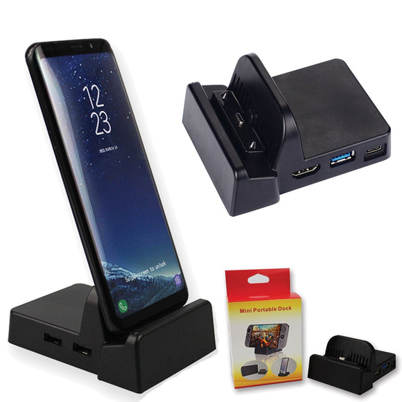 Upright Type-C Charging Station Charging Dock For Samsung For Nintendo Switch