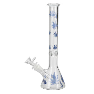 Transparent Pipe Maple Leaf Detachable Glass Bowl Pipe Bottle Full Flavor Eliminate Unwanted Odors