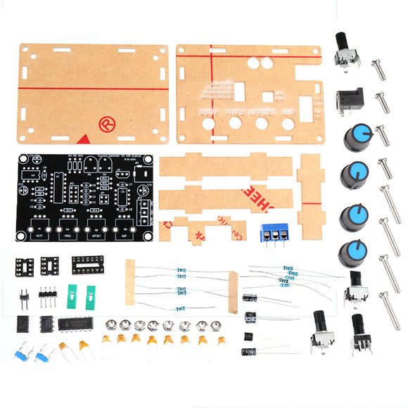 ICL8038 High Precision Signal Generator DIY Kit Sine Triangle Square Sawtooth Output 5Hz~400kHz Adjustable Frequency Amplitude