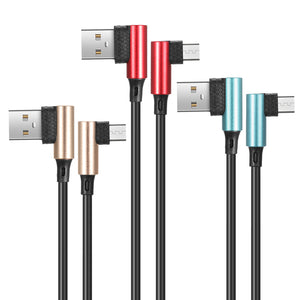 Bakeey 90 Degree Reversible 2.5A Micro Fast Charging Data Cable For Samsung Xiaomi Huawei