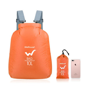 Wellhouse WH-021 Waterproof Dry Bag Roll Top Dry Bag Sack Swimming Camping Kayaking Storage Bag