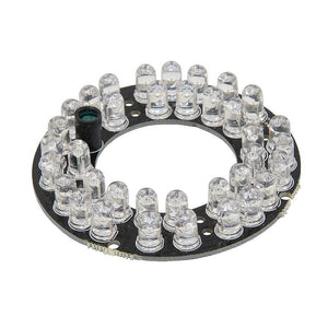 36*IR LED Board for CCTV Camera Night Vision 60mm for CS LEN Infrared Light Board DC12V