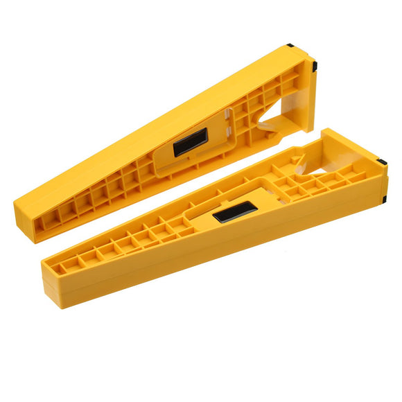 2Pcs Drawer Slide Mounting Tool Installation Accessories Yellow