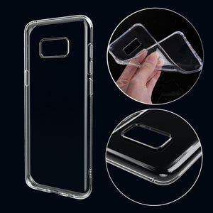 Soft TPU Ultra Thin Transparent Back Case for Samsung Galaxy S8 Plus