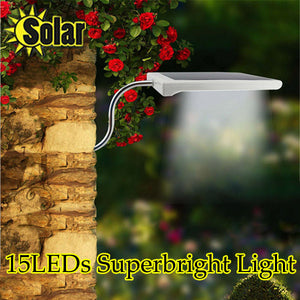 3.5W Garden Solar White 15 LED Path Lamp Ourdoor Waterproof Super Bright Wall Light