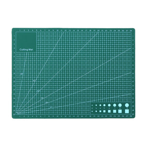 Drillpro 220mm x 300mm A4 Non Slip Cutting Mat Double-Sided Self Healing Rotary Cutting Mat Board