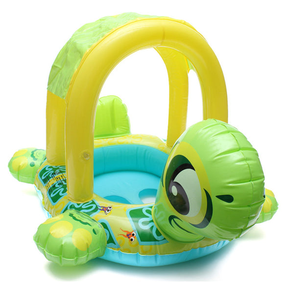 Baby Kids Tortoise Shape Inflatable Pool Float Seat Boat Water Swim Ring