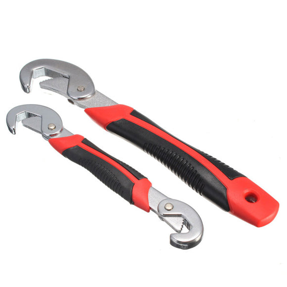 Mustool 2Pcs Universal Quick Adjustable 9-32mm Multi-function Wrench Spanner