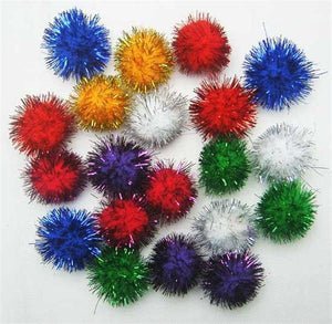 10 Pcs Kids DIY Handmade Doll Accessories Ornament Handicraft Toys Material Plush Ball