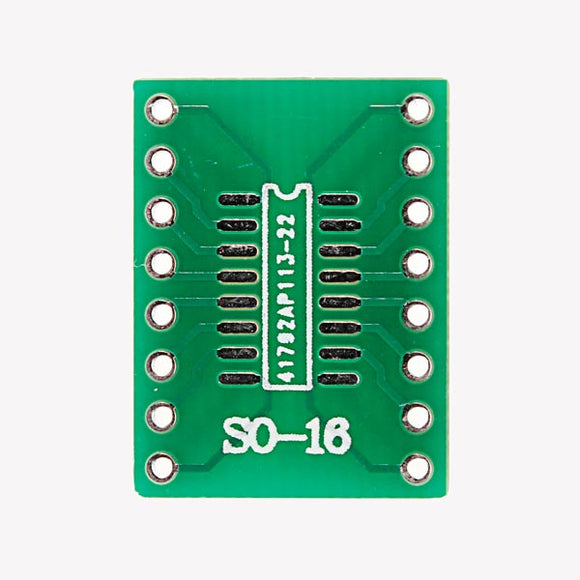 20 Pcs SO16 SSOP16 TSSOP16 SOIC16 To DIP Adapter PCB Board Converter