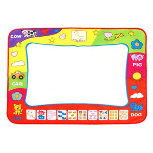 80 x 60cm Water Drawing Mat Children Painting Writing Doodle Toy With Magic Pens