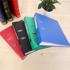 A4 Large Lever Arch File Folder with Ring Binder and Metal Finger Pull