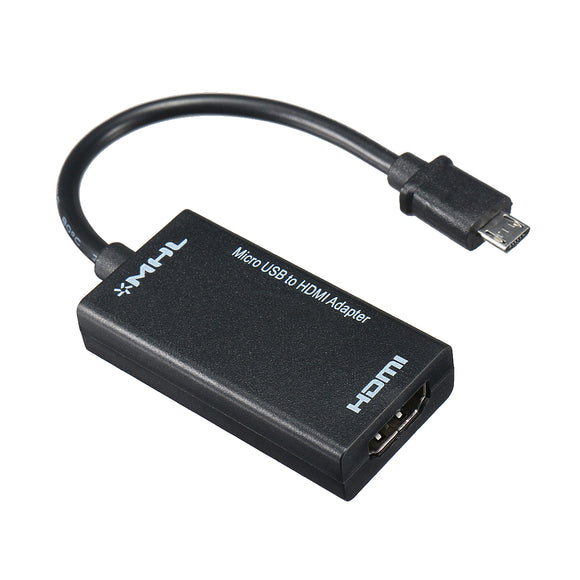 MHL Micro USB To 1080P HD Multimedia Interface HDTV Cable Adapter For Android Samsung Xiaomi