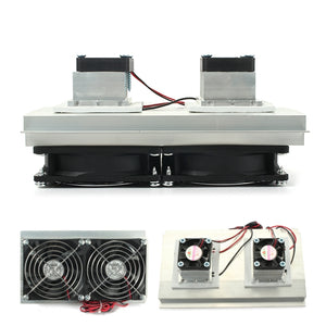 120W 10A DIY Dual Core Semiconductor Refrigerator Air Conditioner Cooling Equipment Module