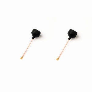 2PCS Realacc UXII Stubby LHCP U.FL/IPEX IPX 5.8GHz 1.6dBi Mini FPV Antenna For Fatshark Goggles