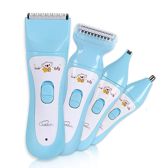 Vvcare BC-H01 4 in 1 Baby USB Ceramic Blade Hair Trimmer Rechargeable Hair Clipper Cutting Machine