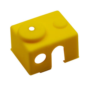 5pcs Yellow Universal Hotend Block Insulation Sock Silicone Case For 3D Printer