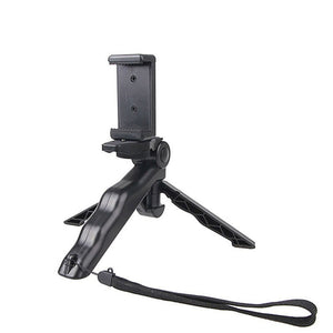 Mini Tripod Live Holder Handheld Self-timer Stabilizer for Gopro Camera Mobile Phone