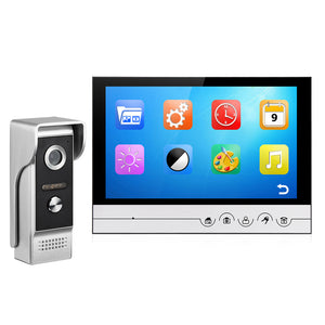 9 Inch TFT Monitor 700TVL HD Night Vision Video Record Phone Taking Handfree Video Doorbell Intercom