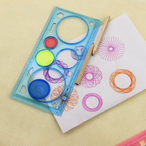 Spirograph Geometric Ruler Learning Drawing Tool Stationery for Student Drawing Set Creative Gift