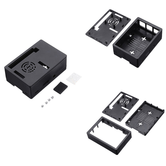 3.5 inch Protective Enclosure Case Support Dispaly Screen or Cooling Fan For Raspberry Pi