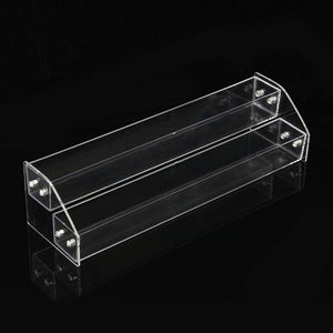 Double layer Clear Acrylic Holder Organiser Display Stand Holder