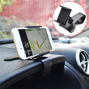 Universal 360 Degree Rotation Clip Car Dashboard Mount Holder for iPhone Xiaomi Mobile Phone