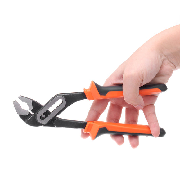 8/10/12inch Alligator Pliers 7 Files Multifunction Non-slip Grips Water Pump Repair Tool