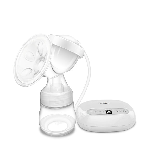 Bimirth Portable Mini Electric Breast Pump Set Nipple Milk Bottle Sucking Automatic Massage Breast