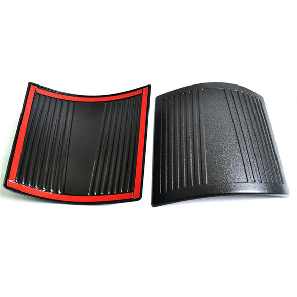 Pair Hood Shields Cover For Jeep Wrangler JK 2007-2016