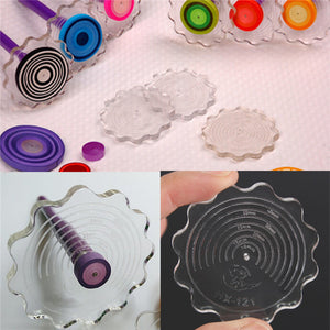 Paper Quilling Paper Winder Craft DIY Tool Layer Board Flower Shape Handicraft