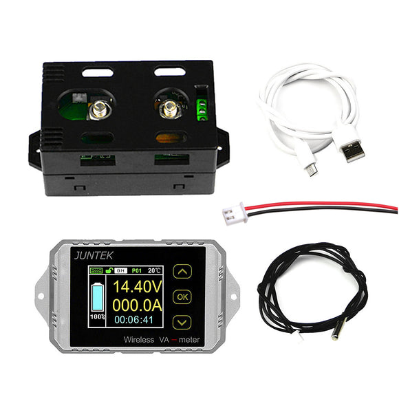 VAT1050 Wireless DC Voltmeter Current Tester Watt Measurement Voltage Meter